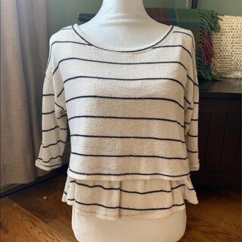 Anthropologie Postmark top